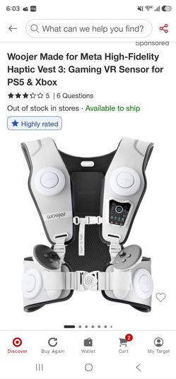 Woojer 3 Meta Vest
