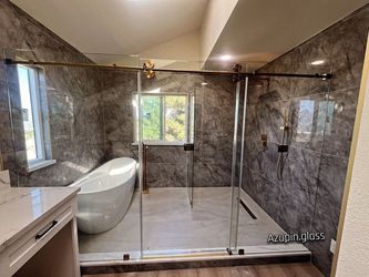 Glass Shower Doors + Install Services