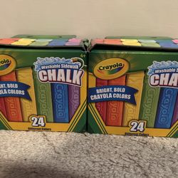 Cray24CT Sidewalk Chalk, Pack of 2