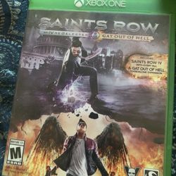 Saints Row For Xbox One Serious Only 