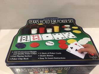 Texas hold ‘em poker set