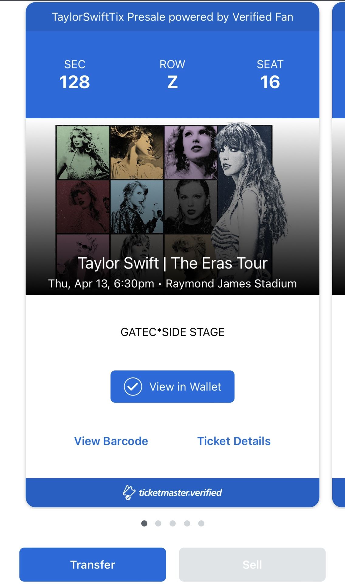Taylor Swift Tickets Tampa Bay
