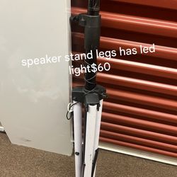 Speaker Stand Legs Have Led Lights 