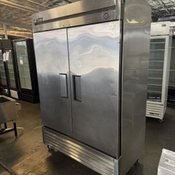 Stainless Steel Two Door Freezer T-49F 