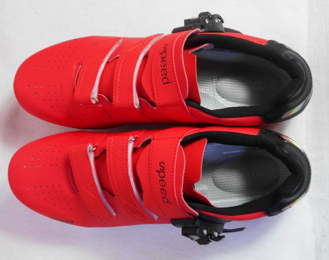 Indoor Cycling Shoes _Red _Size US 10.5-11