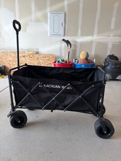 Kachuan Bear Folding Utility Wagon Cart