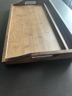 Wood Bed Tray