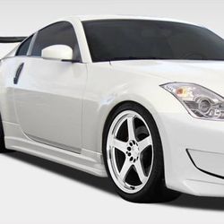 Rocker Panels Nissan 350z FairLady Z Z33 03 04 05 06 07 08 AMS-GT Side Skirts Bodykit Body Kit Bodykits Body Kits Liquidation Sale 