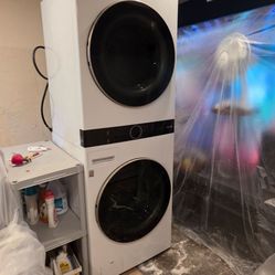 LG Washer and Dryer Stack