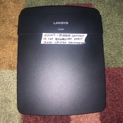 Linksys, E1200, Modem/Router