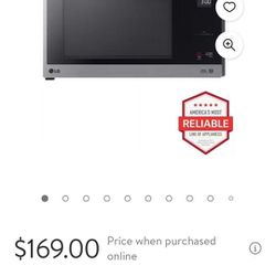 LG SMART MICROWAVE OVEN  NEW $120