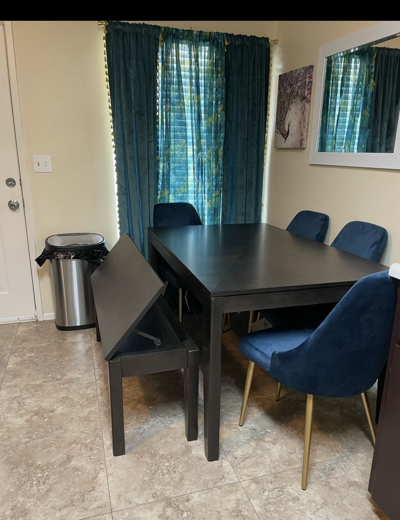 Kitchen Table With Bench And 4 Chairs 
