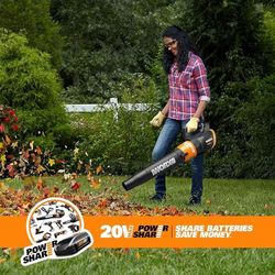 Cordless Battery-Powered Leaf Blower (Brand New)