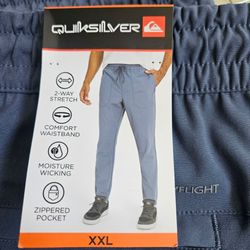 Quiksilver Men's Pants XXL Navy Blue