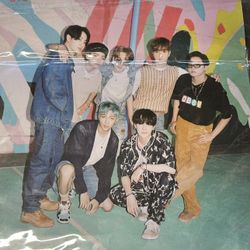 BTS Pictures  Has Protective Cover On Them All 3 For $15