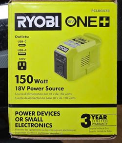 Ryobi 18V ONE+ 150W Power Source PCLBG07B