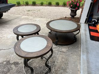 Set of End Tables And Coffee Table