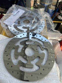 2008-2022 Harley Davidson touring front polished discs Parts