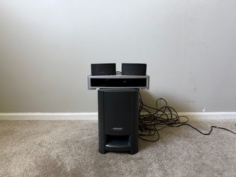 Bose 321 Media Center Receiver Powered Subwoofer and 2 Speakers