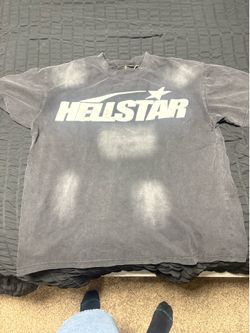 Hellstar Classic Logo Black Shirt Large