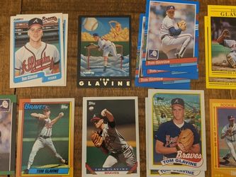 Tom Glavine Card Lot