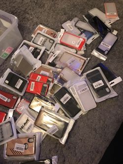 iPhone X cases plus tempered glass