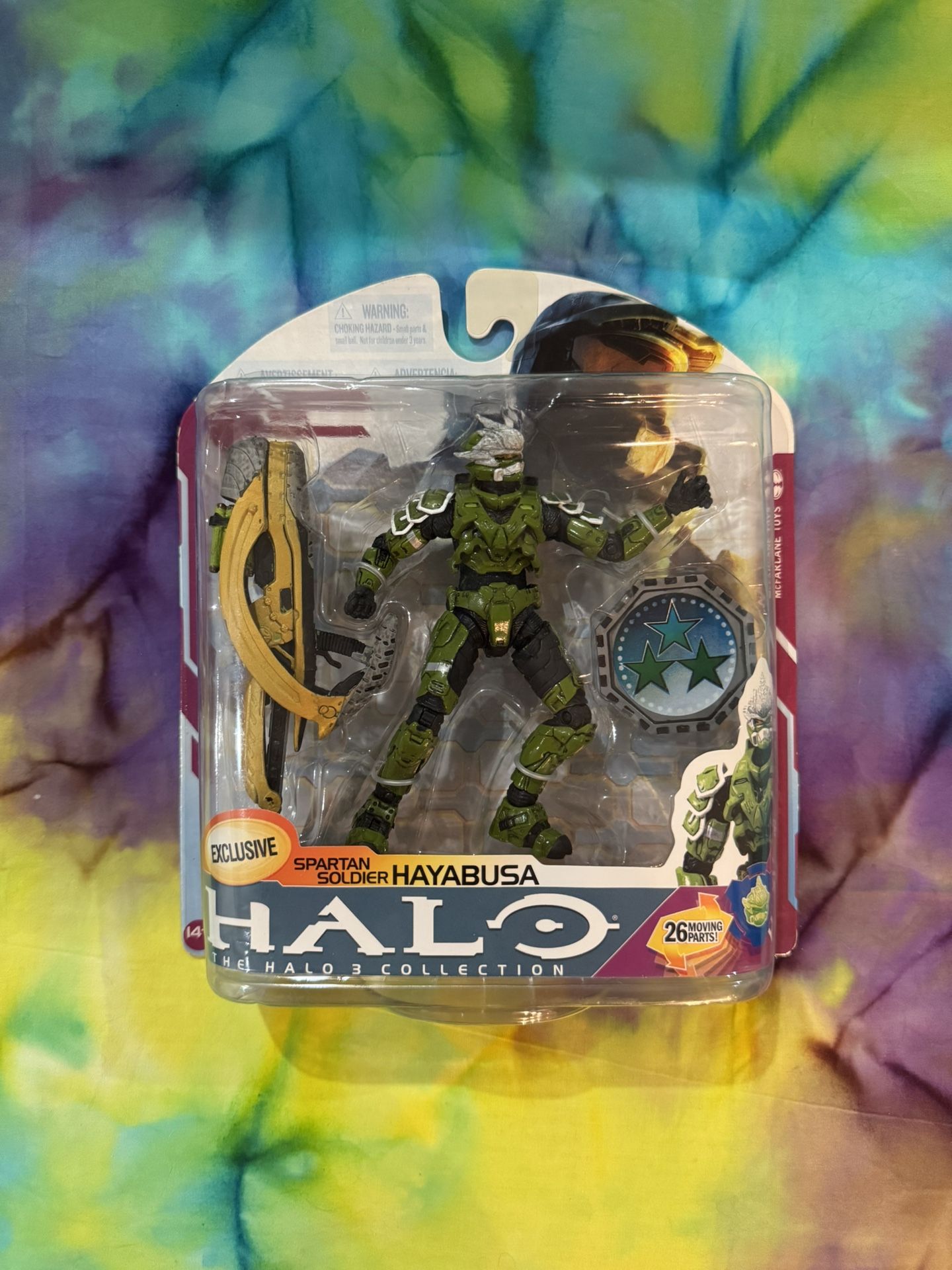 McFarlane Toys Halo 3 Spartan Soldier Hayabusa Green Series 6