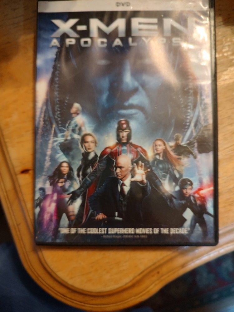 X Men Apocalypse DVD movie