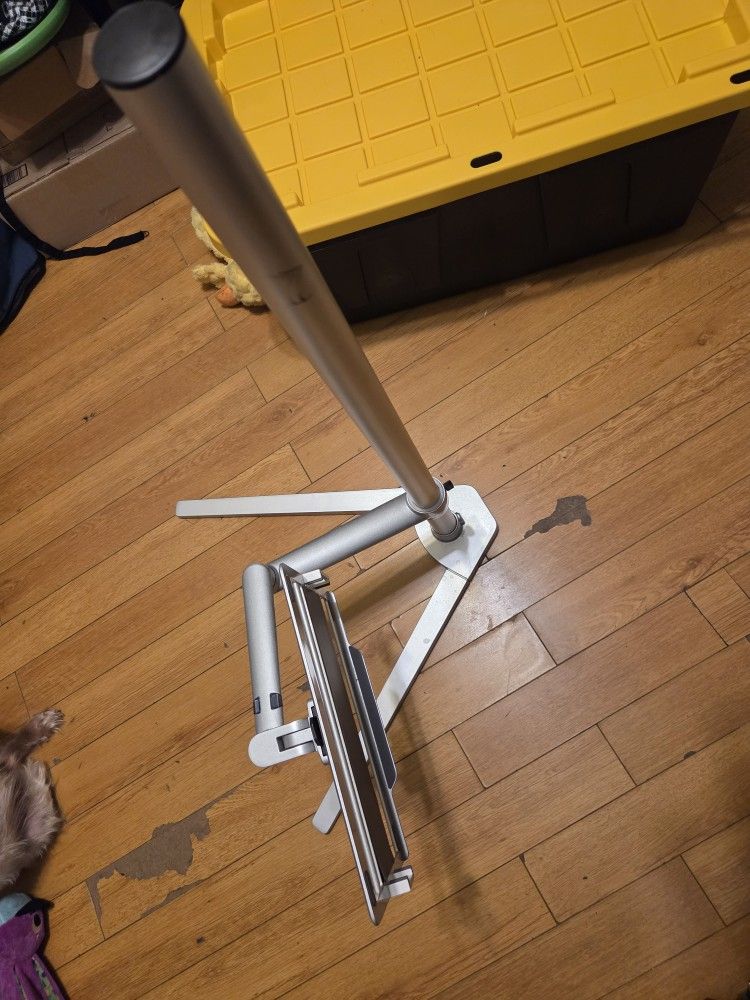 Adjustable Stationary Laptop Tablet Or Phone Holder