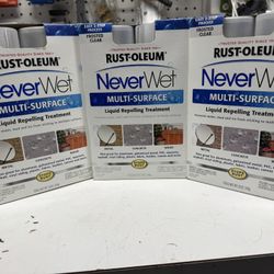 3 Boxes Rust Oleum Never Wet. $10 Takes All. Must Pick Up