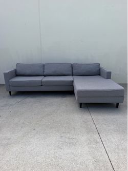 Living Spaces Sectional Sofa Couch