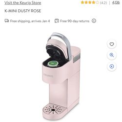 Keurig mini- Limited Edition Pink Color!!