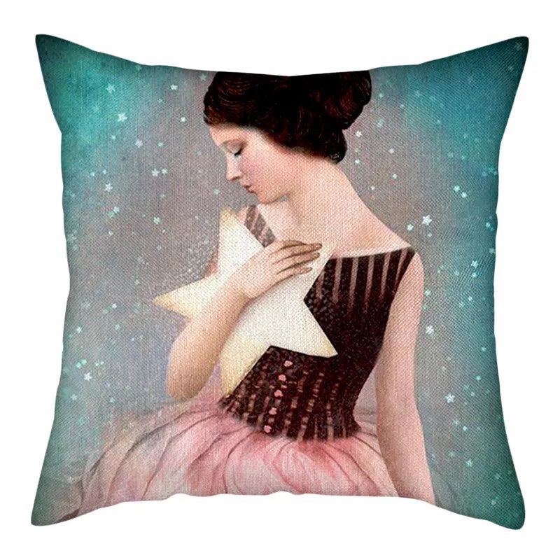Mystical Starlight Pillow Cover
