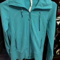Teal Lululemon Jacket Size 8 