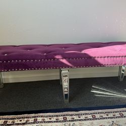 Bed with Mattress & Bench – Used, Like New