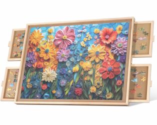 2000 Piece Rotating Puzzle Board