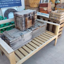 Rustic Wood Ammo Boxes - $15 Each