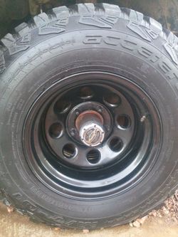 Set of 4 Tires with Rims