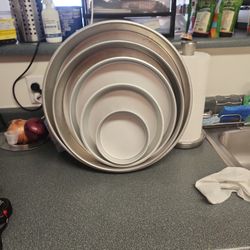 Wedding Cake Pan 16" , 13",  12" 8" And 6"