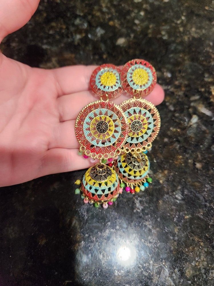 JHUMKA STYLE EARRINGS