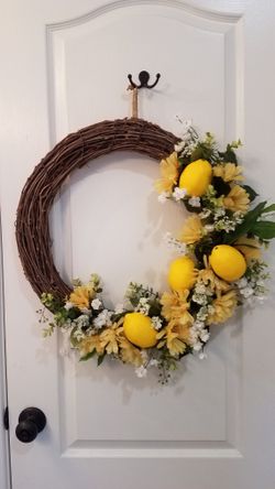 Summer Lemon Wreath