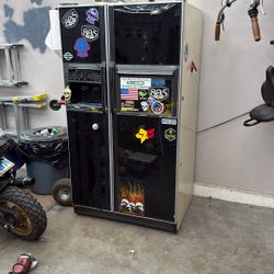 Garage Fridge It’s Old But Runs Like A Champ 