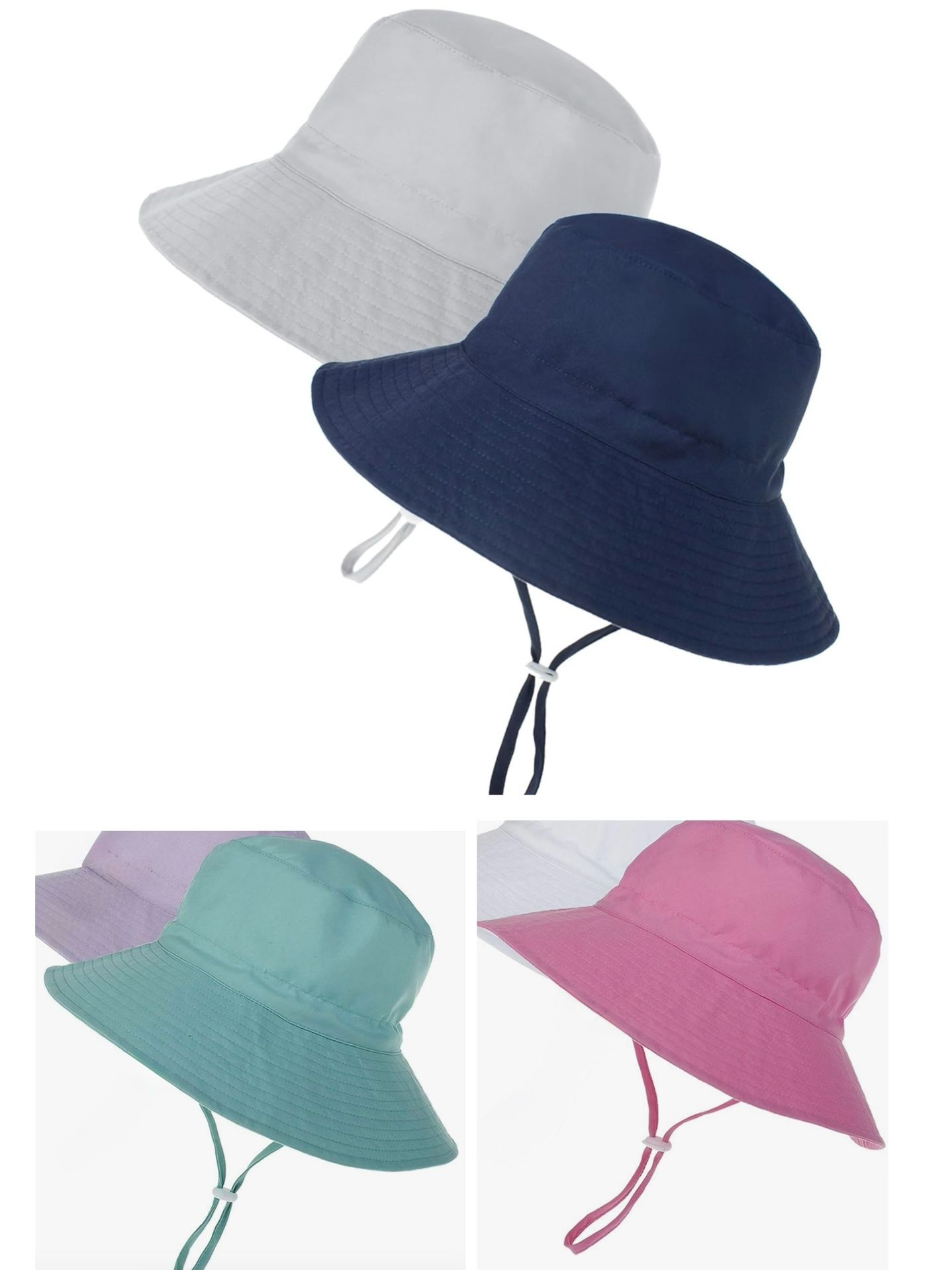 55cube Baby Sun Hat Toddler Sun Hats Baby Boy Girl 2 3 4 5T 6-7 Years