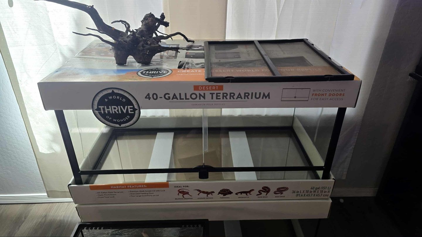 Thrive 40 Gal New Terrarium 
