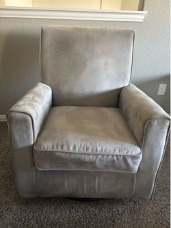Gray recliner