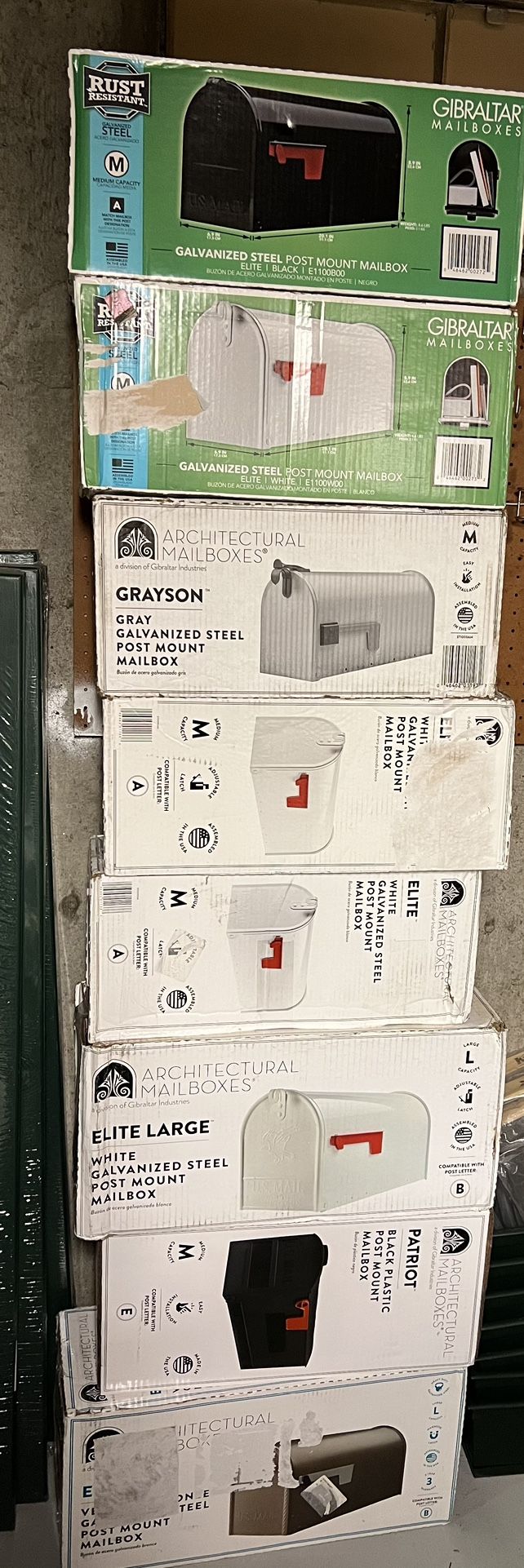 Tons Of New Mailboxes For Sale