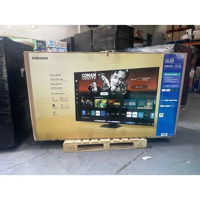 85" Samsung 4K QLED HDR Smart QN85Q80DDFXZA