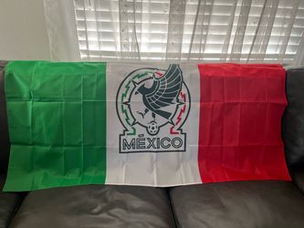 Mexico National Soccer Team Flag