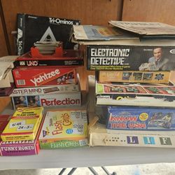 Board Games  (See Description For List)