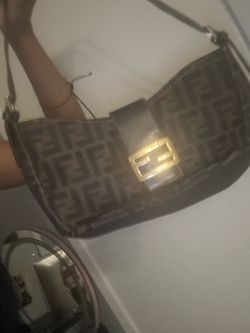 Fendi Zucca Monogram Shoulder Bag